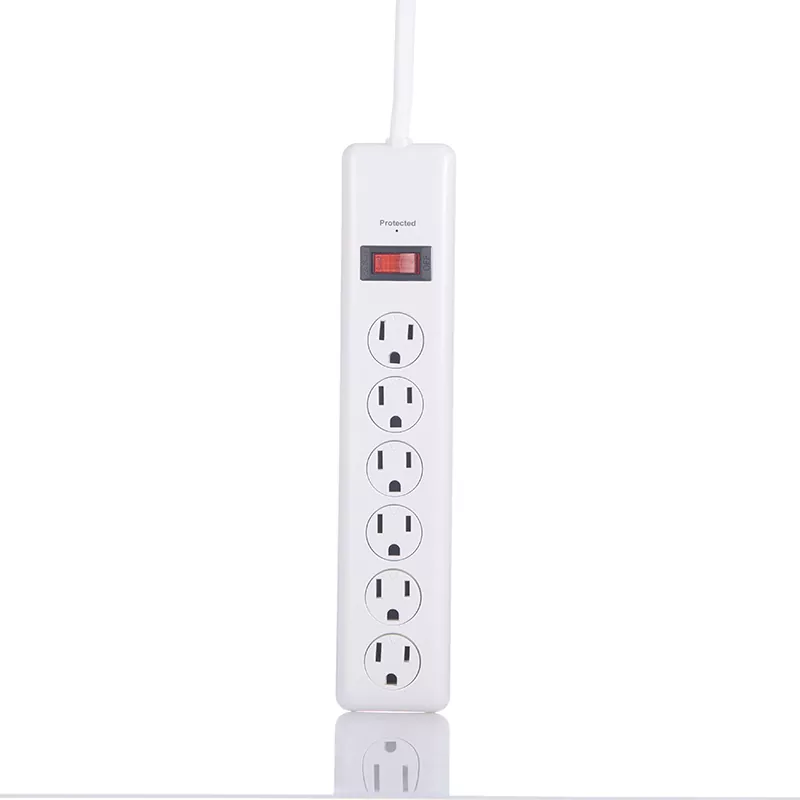 4FT US Power Strip s přepěťovou ochranou a ochranou proti přetížení